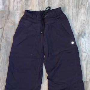 lululemon lined studio pants
